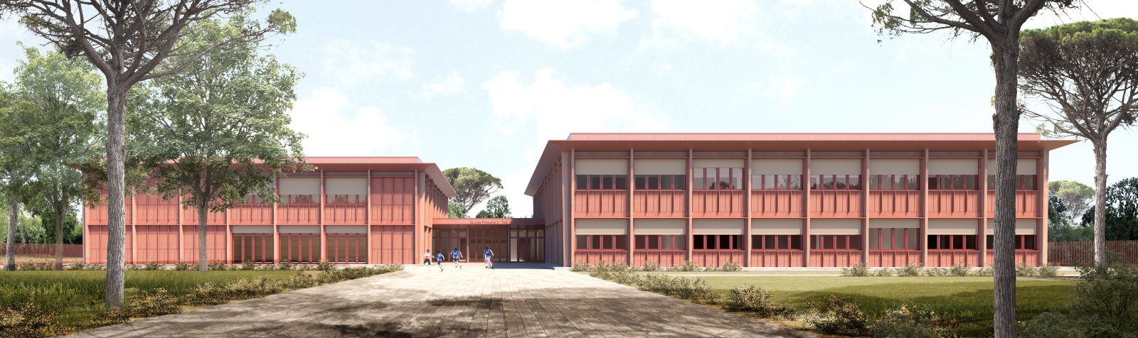 scuola primaria grosseto render